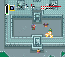 Now Link, fill up your hearts, so you can shoot your sword with power!